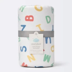 Velboa Blanket Alphabet - Cloud Island™ - Coral -Cloud Island™ GUEST 02371f34 c670 4436 b1a8 4effaeb2bcb8