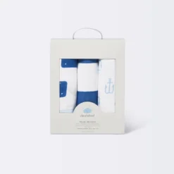 Muslin Swaddle Blankets By The Sea 3pk - Cloud Island™ Blue -Cloud Island™ GUEST 16d9907a fbc4 4bad bdc0 4fd7bd1100d6