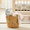 Braided Water Hyacinth Tapered Floor Basket Sleepy Bear - Cloud Island™ -Cloud Island™ GUEST 1b0701f0 3320 4494 93e1 670523aa7465