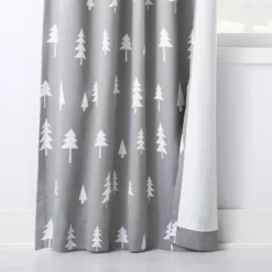 Blackout Curtain Panel Trees - Cloud Island™ Gray -Cloud Island™ GUEST 22582301 9f26 419e 896e 88f3bc1f911f