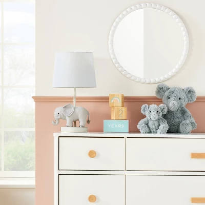 Plush Elephant Table Lamp Includes LED Light Bulb - Cloud Island™ 3 Plush Elephant Table Lamp Includes LED Light Bulb - Cloud Island™