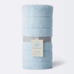 Faux Fur With Channel Carving Baby Blanket - Cloud Island™ - Light Blue 7 Faux Fur With Channel Carving Baby Blanket - Cloud Island™ - Light Blue -Cloud Island™ GUEST 31d2cbc6 2b68 4831 954c 328cef1bd018