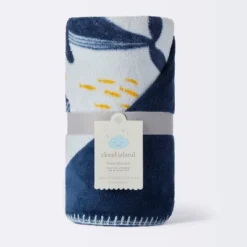 Plush Baby Blanket - Whales - Cloud Island™ -Cloud Island™ GUEST 37d520aa d9c9 4b28 a197 9b1e533fe550