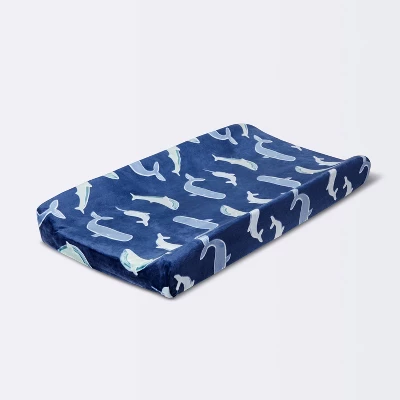 Plush Changing Pad Cover Sleepy Tides - Cloud Island™ 4 Plush Changing Pad Cover Sleepy Tides - Cloud Island™ - Image 2