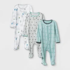 Baby Boys' 3pk Pandas Zip-Up Sleep N' Play - Cloud Island™ Heather Gray 19 Baby Boys' 3pk Pandas Zip-Up Sleep N' Play - Cloud Island™ Heather Gray -Cloud Island™ GUEST 48a227fb 636b 4105 b7be 0ab56658b725