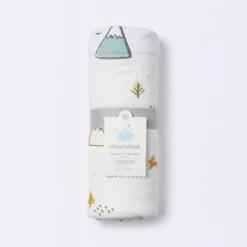 Jersey Knit Reversible Baby Blanket Adventures - Cloud Island™ White/Gray/Pink -Cloud Island™ GUEST 4fad5fcb 442b 4b41 8ddf c3018caa1f57