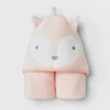 Baby Fox Hooded Bath Towel - Cloud Island™ Pink -Cloud Island™ GUEST 503a06c4 819b 4cb7 b00d e03a3273fedf