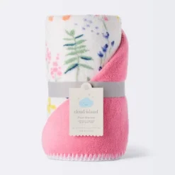 Plush Baby Blanket Floral Fields - Cloud Island™ -Cloud Island™ GUEST 5307df24 96ae 4e27 ad7f 7e78dc16e723