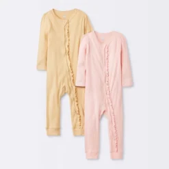Baby 2pk Basic Wide Rib Romper - Cloud Island™ Pink 7 Baby 2pk Basic Wide Rib Romper - Cloud Island™ Pink -Cloud Island™ GUEST 565ff6e3 05ac 44e0 baf2 39aaa26dc3b8