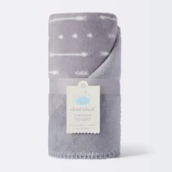 Plush Baby Blanket - Gray Arrows - Cloud Island™ -Cloud Island™ GUEST 6a4f9aea 8785 4fe2 87f0 7477c2a902f9