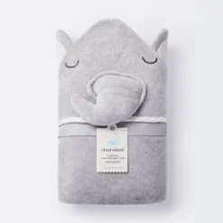 Baby Elephant Hooded Towel - Cloud Island™ Gray -Cloud Island™ GUEST 97eecbf3 f59a 451e 9938 f801dae98769