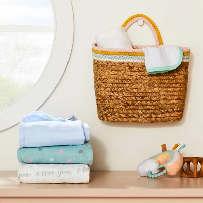 Muslin Swaddle Blanket I Love You To The Moon And Back - 3pk - Cloud Island™ 3 Muslin Swaddle Blanket I Love You To The Moon And Back - 3pk - Cloud Island™