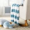 Chenille Stripe Baby Blanket - Blue And White Stripe - Cloud Island™ -Cloud Island™ GUEST aaf8e6d9 f2d6 4828 8f9f a89453e38008