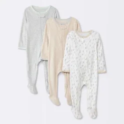 Baby 3pk Orchard Zip-Up Sleep N' Play - Cloud Island™ Off-White -Cloud Island™ GUEST ad11eea4 f972 419c 805b 428ab0e1222f