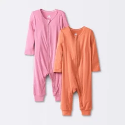 Baby Girls' 2pk Premium Romper - Cloud Island™ 11 Baby Girls' 2pk Premium Romper - Cloud Island™ -Cloud Island™ GUEST b1cb7e0b dfbc 40f2 9d63 7c2c74e9103d