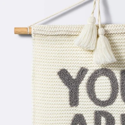 You Are Loved Fiber Wall Art - Cloud Island™ 4 You Are Loved Fiber Wall Art - Cloud Island™ - Image 2