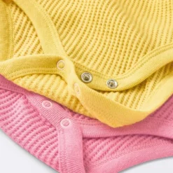 Baby Girls' 3pk Long Sleeve Waffle Bodysuit - Cloud Island™ Pink -Cloud Island™ GUEST bcfc177e 2a96 4b3d 8ebc ed0b7a62160c