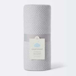 Seed Stitch Sweater Knit Baby Blanket - Gray - Cloud Island™ 7 Seed Stitch Sweater Knit Baby Blanket - Gray - Cloud Island™ -Cloud Island™ GUEST c46d3a9f a0d1 49c9 b801 2273bc1e5d10