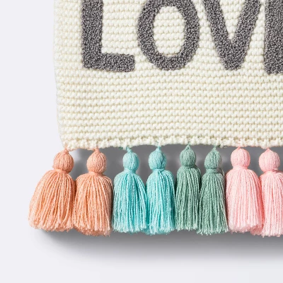 You Are Loved Fiber Wall Art - Cloud Island™ 5 You Are Loved Fiber Wall Art - Cloud Island™ - Image 3