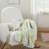 Jersey Knit Reversible Blanket Lemons - Cloud Island™ Gray/Yellow -Cloud Island™ GUEST d76cbdf4 030b 4f77 90bb 2c9240814936