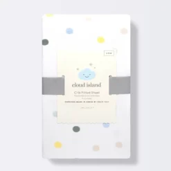 Polyester Rayon Jersey Fitted Crib Sheet - Cloud Island™ Multi Dot 9 Polyester Rayon Jersey Fitted Crib Sheet - Cloud Island™ Multi Dot -Cloud Island™ GUEST e25f8096 1d59 4b5a a111 0201bce214a5