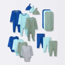 Baby Boys' Layette Gifting Bundle - Cloud Island™ Blue -Cloud Island™ GUEST eab3b978 0d75 42c8 82cd e8b1336c5000