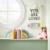 You Are Loved Fiber Wall Art - Cloud Island™ -Cloud Island™ GUEST fc459b68 202b 4ded b206 5a2d3657b417 1