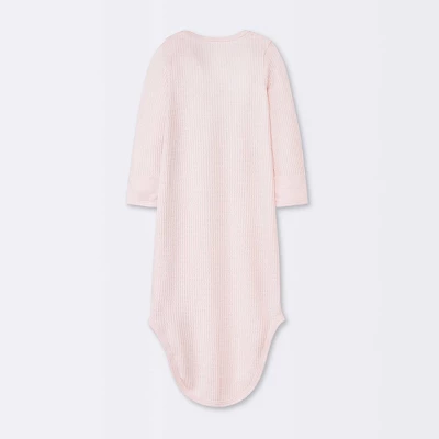 Baby Girls' 2pk Basic Waffle Gowns - Cloud Island™ Pink 2 Baby Girls' 2pk Basic Waffle Gowns - Cloud Island™ Pink